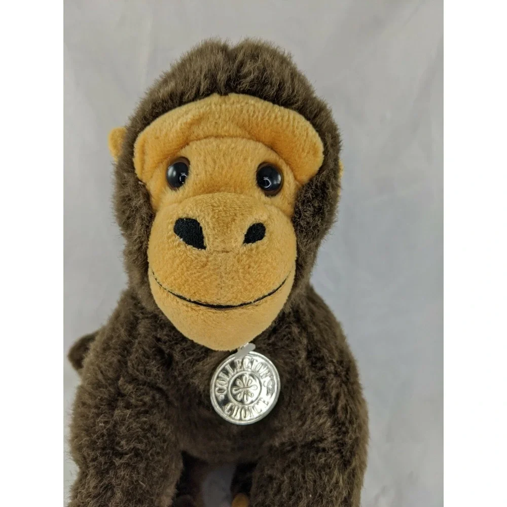 Brown Monkey Chimp Ape Plush 12 Inch Tb Trading Co Stuffed Animal‎ Toy